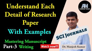 Manuscript Writing for HighQuality SCI Journals StepbyStep Guide and Tips for Beginners Part3 [upl. by Nama]