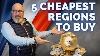 FRENCH PROPERTIES  5 Regions With The Cheapest Homes for Sale [upl. by Weksler]