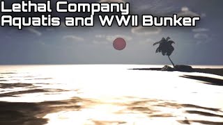 Aquatis Moon and WWII Bunker Dungeon Showcase  Lethal Company [upl. by Akinhoj]