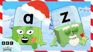 The 26 Letters of Christmas 🎁  Learn to Read  Alphablocks [upl. by Card662]