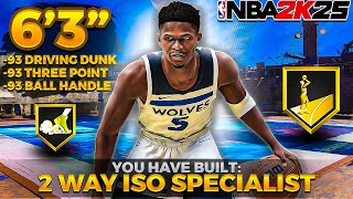 NBA 2K25 OVERPOWERED 63 POINT GUARD BUILD is GAMEBREAKING ALL AROUND BEST BUILD in NBA 2K25 [upl. by Jocelyn]