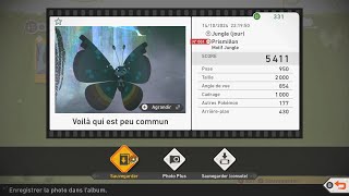 Vivillon Jungle Pattern 5411  New Pokémon Snap [upl. by Ahsirahc]