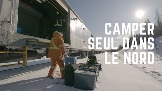 Camper seul sur la CôteNord en hiver  Unis TV [upl. by Norga571]