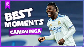 Eduardo Camavinga BEST Real Madrid MOMENTS [upl. by Rodavlas71]