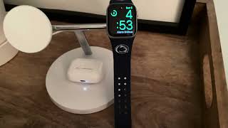 Belkin MagSafe 3 in 1 Wireless Charging Stand or Apple Watch iPhone Series AirPods Review [upl. by Ttegdirb]