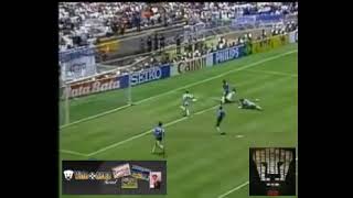 Gol de Maradona narrado por Roberto Hernández Jr [upl. by Esyahc]