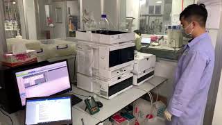 HPLC flow rate check [upl. by Amej]