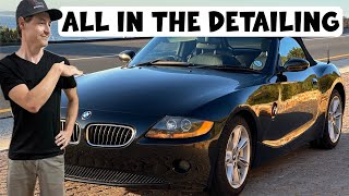 Fixing a 20 year old BMW Z4 Part 2  Detailing [upl. by Wanids352]