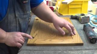 Building Custom Oak Cabinets Episode 13Installing The Door Hinges  124 [upl. by Monagan]