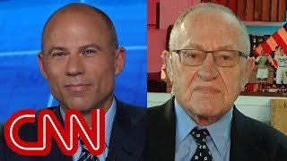 Michael Avenatti Alan Dershowitz debate gets personal [upl. by Myrah]