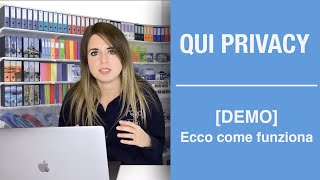 DEMO  QUI Privacy Buffetti ecco come funziona [upl. by Tamaru]