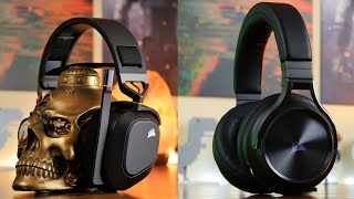 Corsair HS80 Vs Corsair Virtuoso XT  The best vs the flagship [upl. by Nyleek]