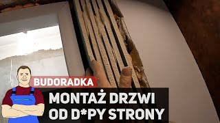 Montaż drzwi od dpy strony [upl. by Aldarcy936]