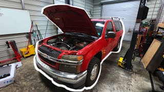 Radiator replacement on 20042012 Chevy Colorado [upl. by Ernst986]