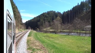 Eine Fahrt mit ÖBB 5047 durch die Mühlviertler Natur [upl. by Ayyn]