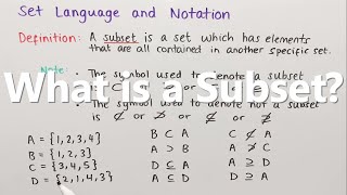 What is a Subset [upl. by Aciret]