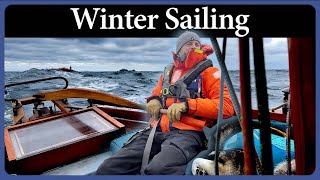 Winter Sailing In New England  Episode 293  Acorn to Arabella Journey of a Wooden Boat [upl. by Lebasiram]