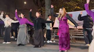 NYampNJ Drora Tramo Gorshey one Gorshey tibetangorshey dance [upl. by Lyrrehs]