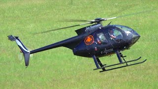 🚁 McDonnell Douglas Helicopter MD500E Hughes 500  Takeoff and Landing  Helicopter 🚁 [upl. by Courtund]