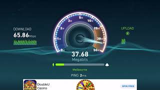 NBN FTTP Speedtest 10040 Plan TPG Peak Time [upl. by Eloccin]