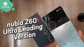 nubia Z60 Ultra Leading Version  Unboxing en español [upl. by Husain]