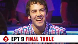 EPT 9 Monte Carlo 2013  Main Event ♠️ Episode 8 ♠️ Final table ♠️ PokerStars Global [upl. by Starkey980]