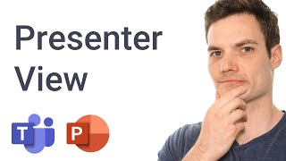 How to use Presenter View in Microsoft Teams [upl. by Akcirederf728]