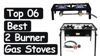 Best 2 Burner Gas Stoves 2021  Top 6 Best 2 Burner Gas Stoves Reviews [upl. by Drofub]