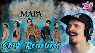 🇵🇭 SB19 MAPA  OFFICIAL LYRIC VIDEO REACTION [upl. by Dulla312]