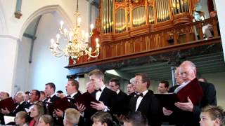 Mannenkoor Canticum tijdens concert Ebenhaezerschool sGravenzande [upl. by Richmal]