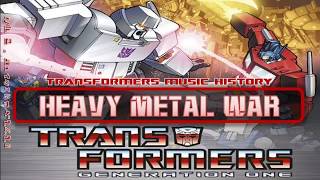 Transformers G1 Soundtrack Heavy Metal War  Cartoon Soundtrack [upl. by Dulsea]