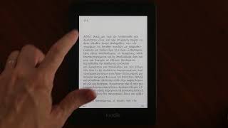 Ancient Greek on the new Kindle Paperwhite [upl. by Ole]