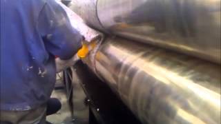 The textile calender machine calendering laundry fabric calendering process [upl. by Sharon]