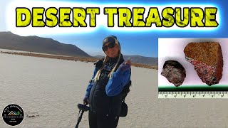 Dry Lake METEORITE HUNT Metal Detecting w Dr Otek MTXR treasure hunting explore outdoors [upl. by Intruok192]