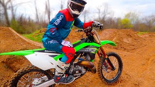 This KX125 Two Stroke is Going to BLOW UP First Ride Back [upl. by Brunella]