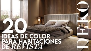 Te enseñamos las mejores Ideas de Color para Decoración de Recámaras este 2023 [upl. by Argent]