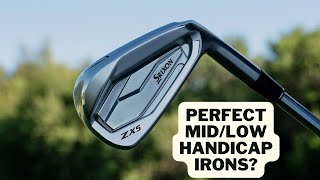 Review of the Srixon ZX5 irons from 2021 How good are these near perfect irons [upl. by Yellas12]