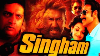 Singham full movie  Ajay Devgan  Kajal Aggarwal Prakash Raj  hd movie fact and Review [upl. by Freedman253]