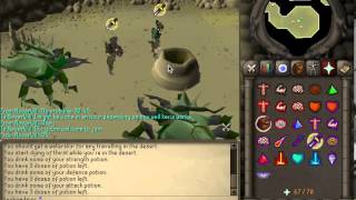 07 Old School Runescape Slaying Kalphite Queen with Keris [upl. by Fafa]