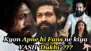 KGF STAR YASH Fans died while Putting YASH CutOut on his Birthday This is NOT how YOU Show FANDOM [upl. by Kathlin]