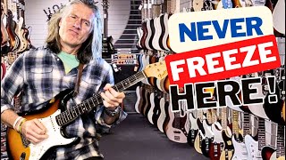 How to play at the Guitar Store WITHOUT freezing up [upl. by Yole]