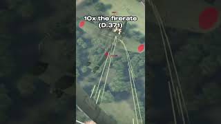 100 times faster fire rate in War Thunder D371 insane ending warthunder fun [upl. by Louanna]