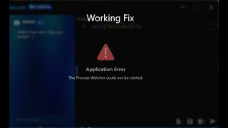 The process watcher could not be started Wave exploit FIX [upl. by Abernon]