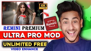 Remini Video Enhance  Remini pro mod ultra HD  Remini mod apk [upl. by Dione749]