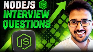 Node JS Interview Questions 🔥 NodeJS tutorial for beginners [upl. by Lseil]