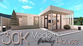 BLOXBURG 30K MODERN FAMILY HOUSE  NOGAMEPASS [upl. by Ahsiner528]