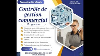 1Présentation de la formation sur le Contrôle de Gestion Commercial [upl. by Gabey775]