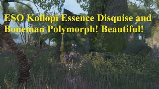 ESO Kollopi Essence and Polymorphs Beautiful Combo [upl. by Eycats]