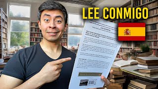 Let’s READ this SPANISH book TOGETHER I’ll help you understand [upl. by Ajan]