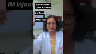 Cancer prevention HPV Vaccine medicaloncologist cancerawareness cancersupport oncologist [upl. by Annerahs]